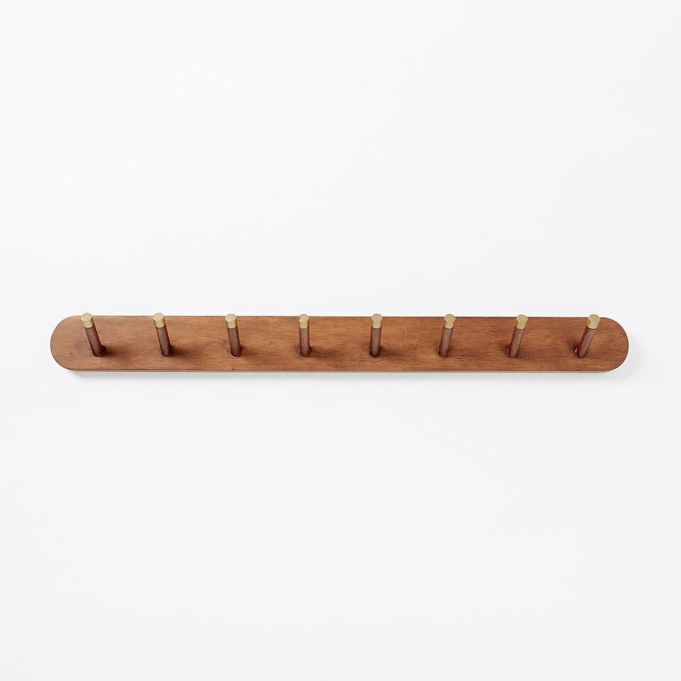 MidCentury Hook Rack Acorn west elm Australia